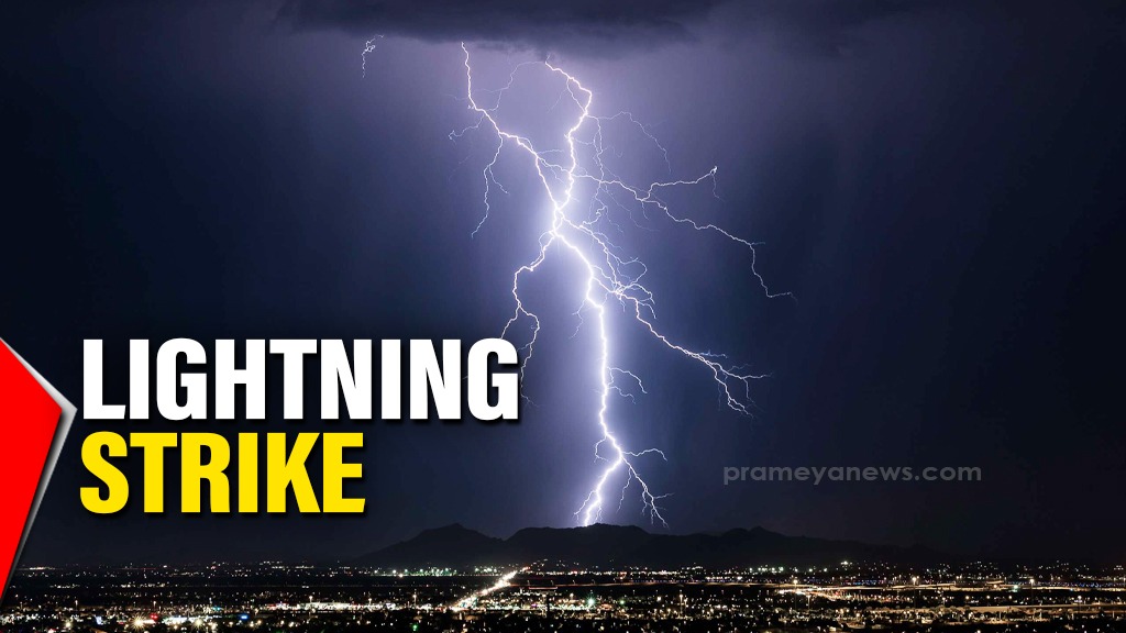 Two killed by lightning strike in Odisha’s Jharsuguda