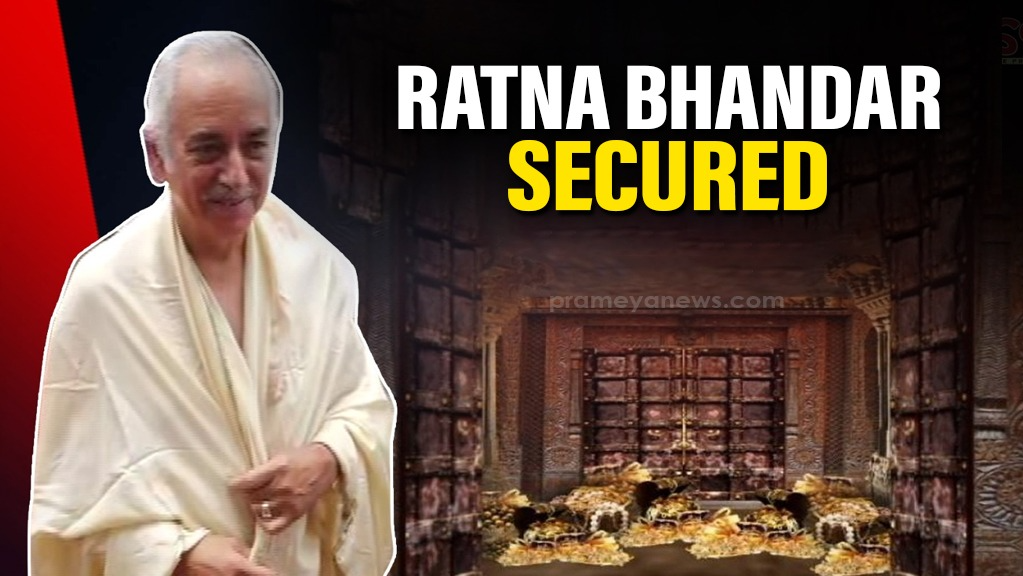 Ratna Bhandar declared completely safe, Renovation nears completion ahead of Niladri Bije