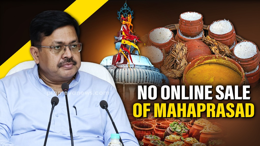 Mahaprasad Sale Online Banned, Confirms Odisha Minister
