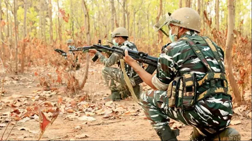 Security forces kill Maoist in encounter, Arms seized