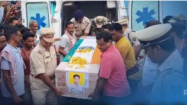 Odisha CISF Jawan martyred in Jammu-Kashmir landslide, Laid to rest with full honors