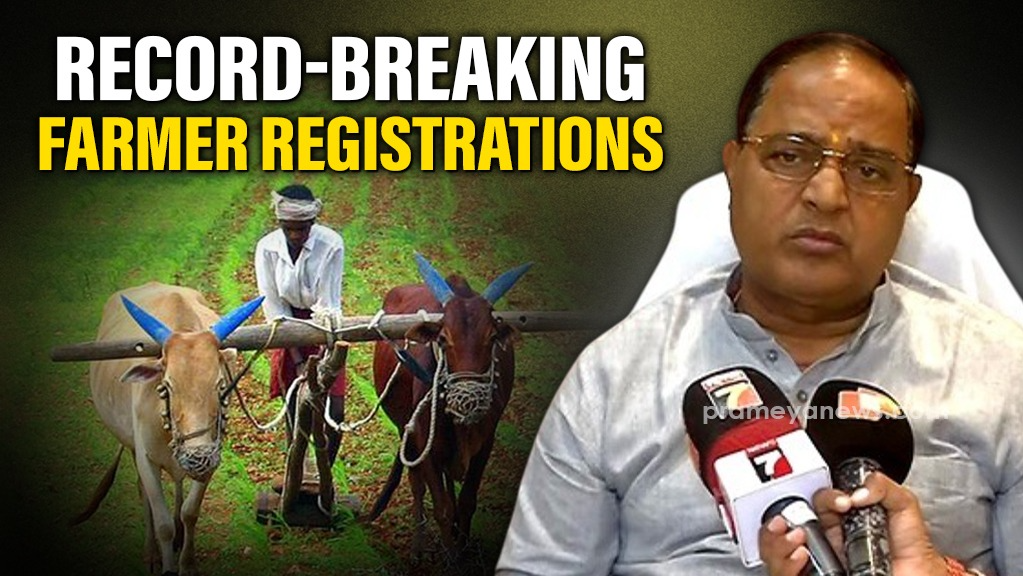 Odisha Records 18.5L Farmer Kharif Registrations!