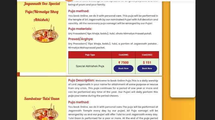Fraudulent online ads deceive devotees of Lord Jagannath, Police to investigate