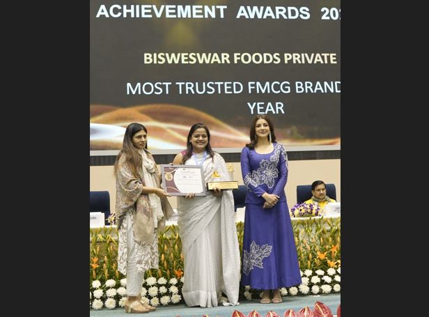Odisha’s Bisweswar Foods honored with 'Atal Achievement Award 2024' for 'FarmB' brand