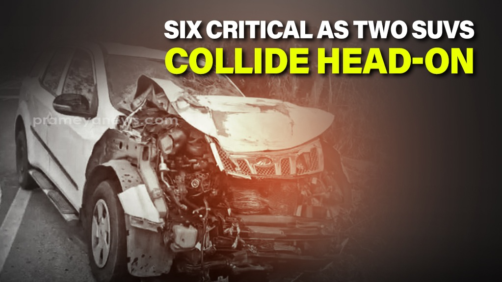Balasore SUV Collision: 6 Injured Critically in Odisha Accident