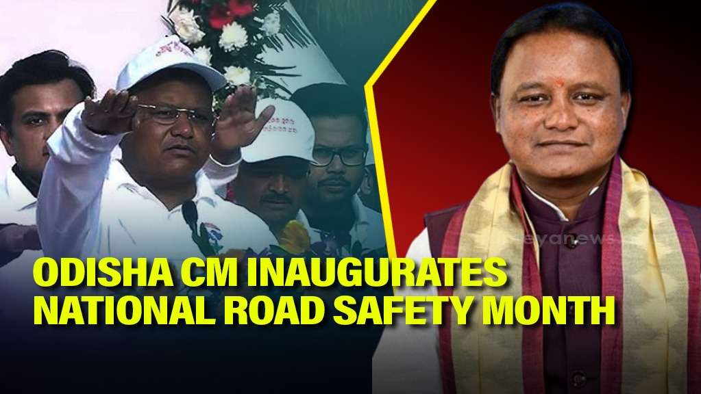 Odisha CM Mohan Majhi inaugurates National Road Safety Month in Bhubaneswar