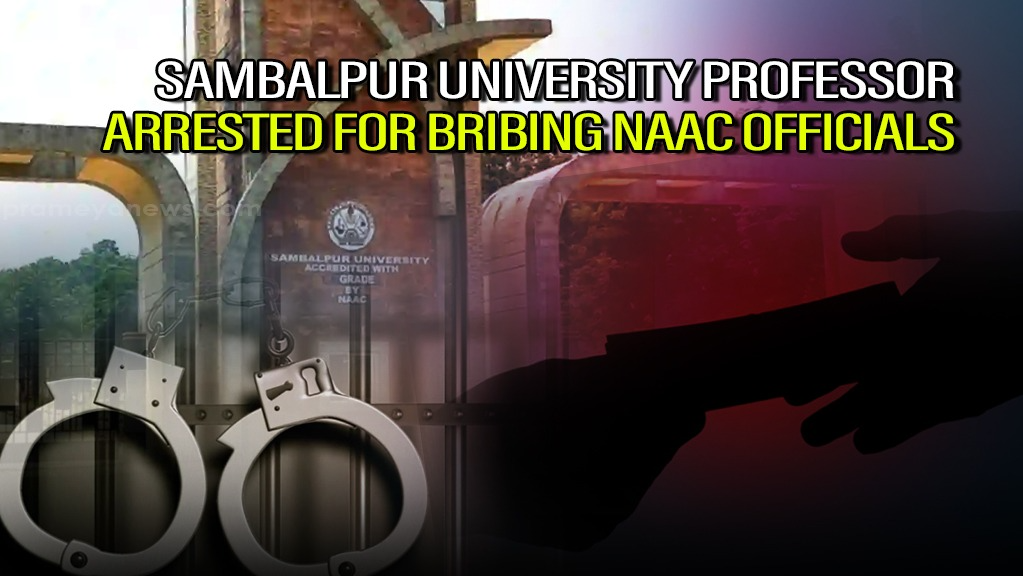 CBI arrests ten academicians including Odisha's Sambalpur University professor for bribing NAAC officials