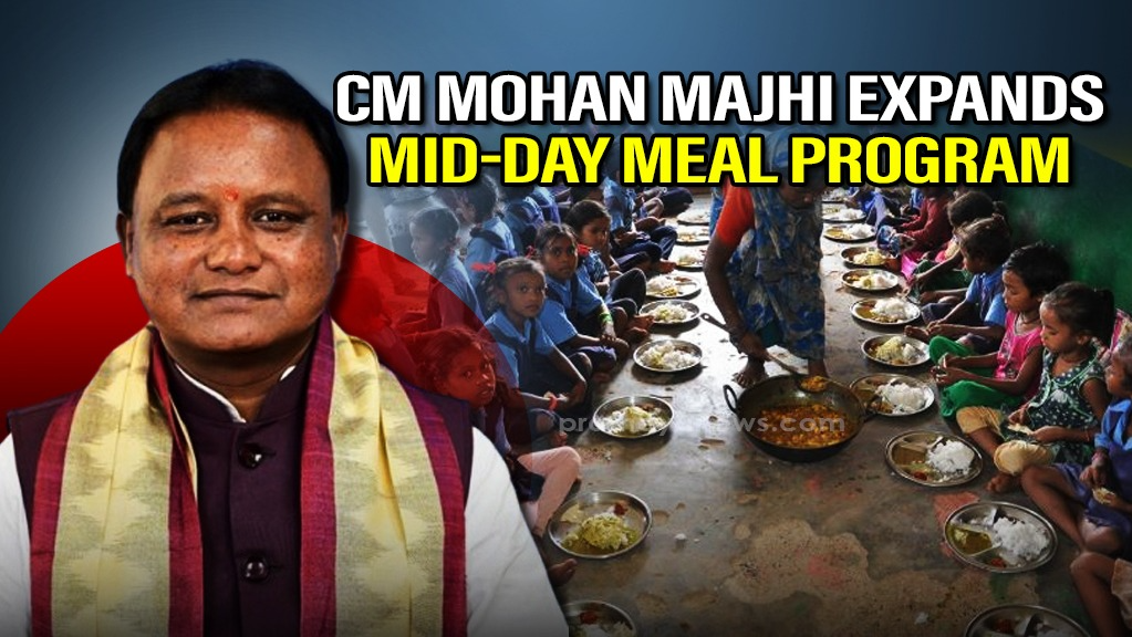 Odisha CM Mohan Majhi includes Classes 9 & 10 students in mid-day meal program