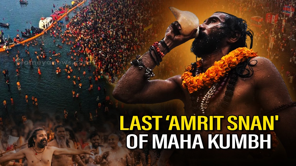 Maha Shivaratri: Devotees throng Triveni Sangam on last ‘Amrit Snan' of Maha Kumbh Mela 2025
