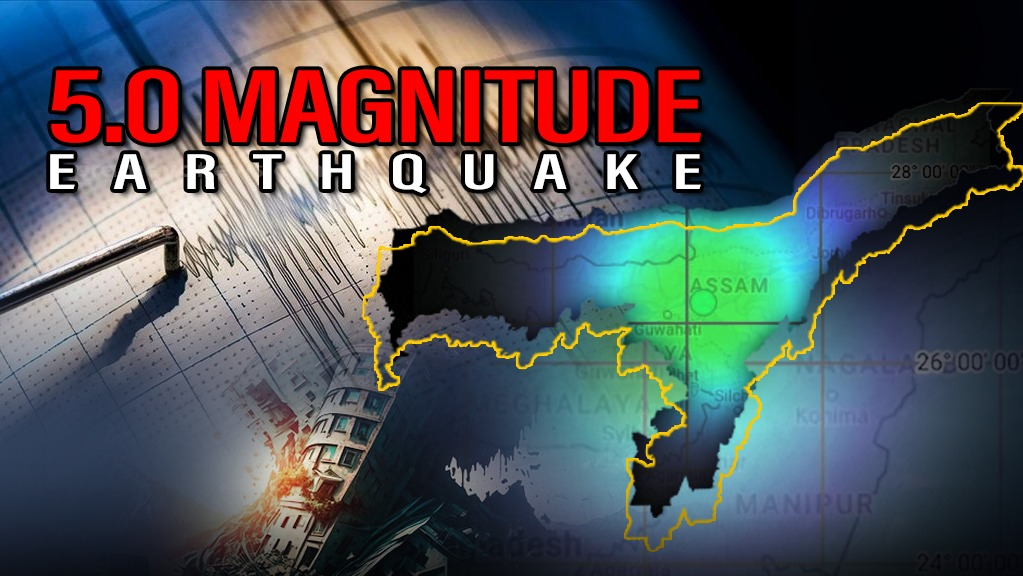 5.0 magnitude earthquake jolts Assam’s Morigaon