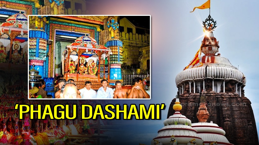 Dola Jatra begins at Srimandir on Phalguna Shukla Paksha Dashami