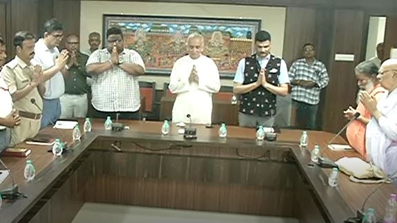 Gajapati Maharaj Divyasingha Deb inspects Parikrama Project & proposes new ‘Annakshetra’ for devotees in Puri