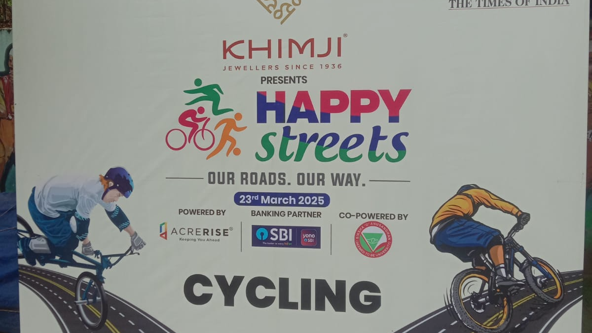 Happy Streets organised in Bhubaneswar brings joy, fitness, & community bonding