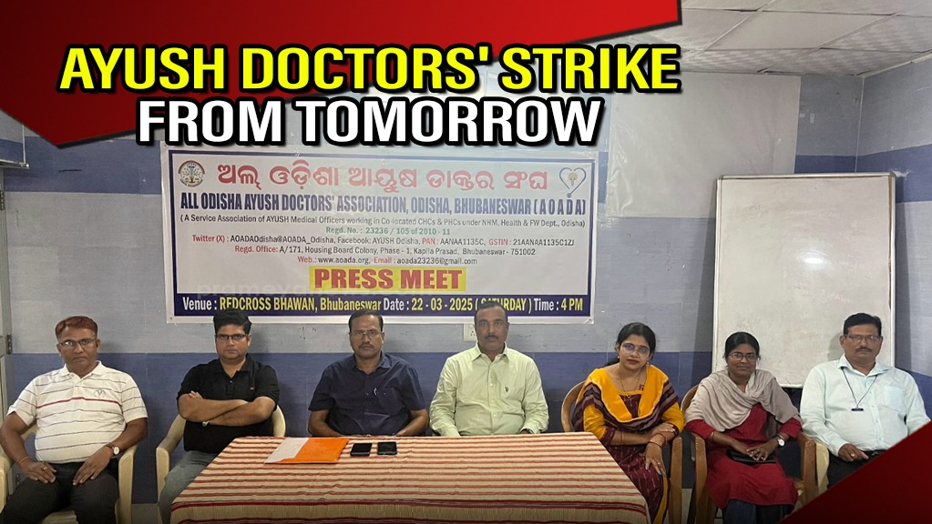 Odisha AYUSH Doctors Statewide Strike from March 27 | Key Demands & Protest