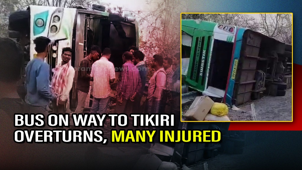 25 injured as Tikiri-bound bus overturns in Odisha’s Rayagada