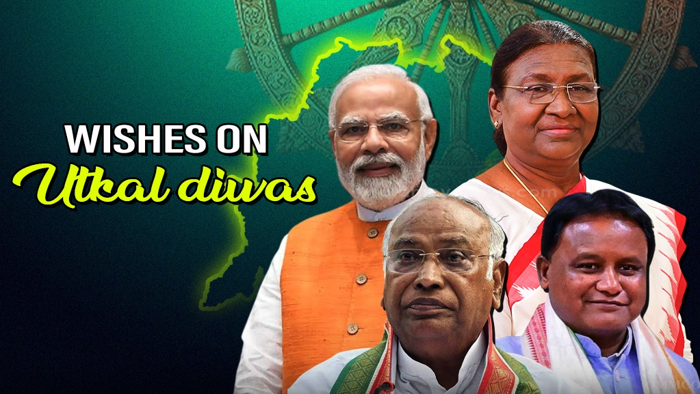 Prez Murmu, PM Modi, Odisha CM Mohan Majhi & Mallikarjun Kharge greet people on Utkal Divas