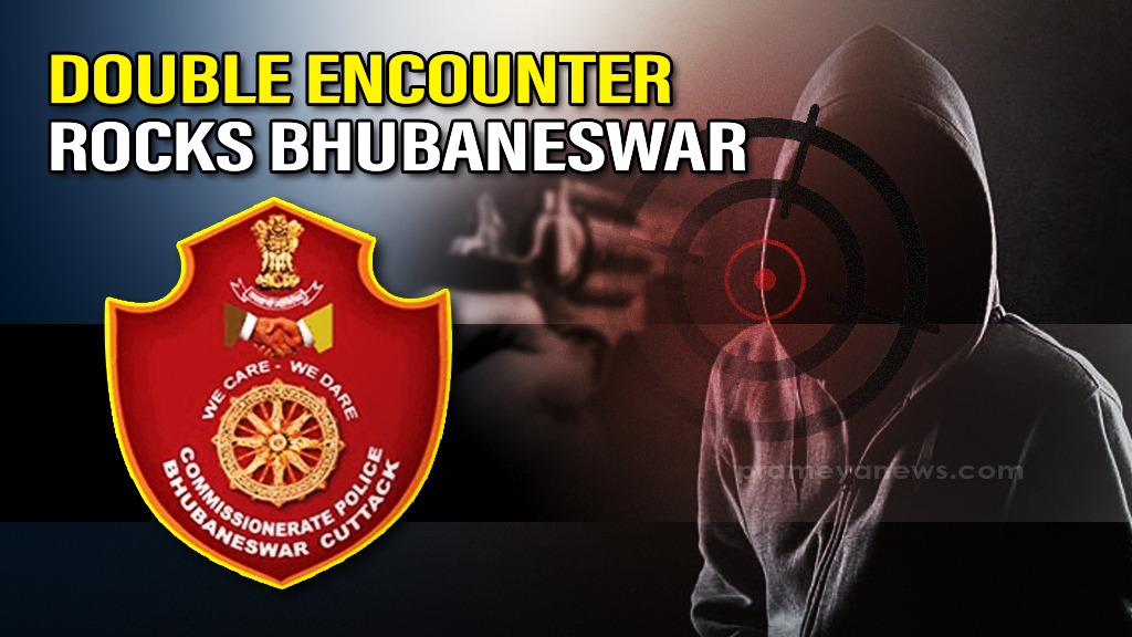 Double encounter rocks Bhubaneswar! Commissionerate Police nabs two notorious chain snatchers