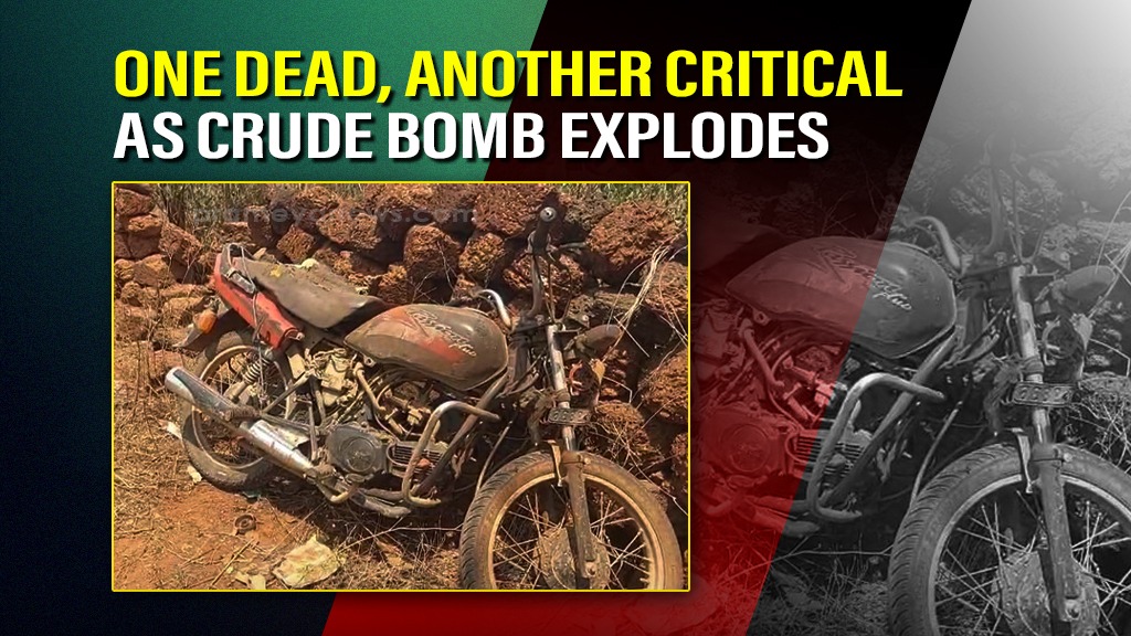 Odisha: One dead, another critical as crude bomb explodes while being transported