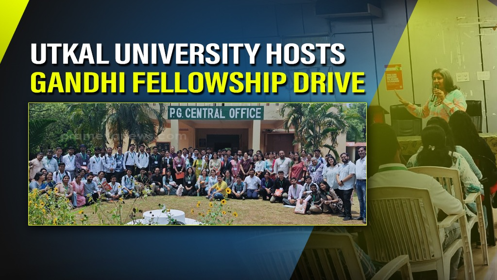 Bhubaneswar: Utkal University hosts recruitment drive for Gandhi Fellowship