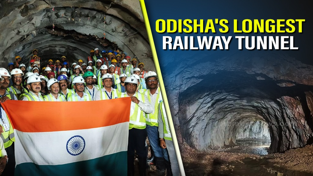 ECoR completes Odisha's longest rail tunnel under Khurda Road–Balangir new rail line project