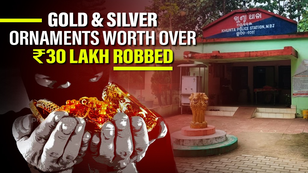 Jewelry Worth ₹30 Lakh Robbed at Gunpoint in Mayurbhanj
