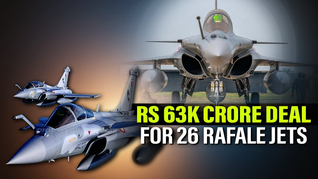 India-France Sign $63K Cr Deal for 26 Rafale Jets