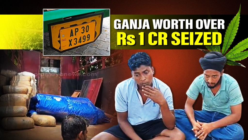 Ganja Worth ₹1 Cr Seized in Bhubaneswar