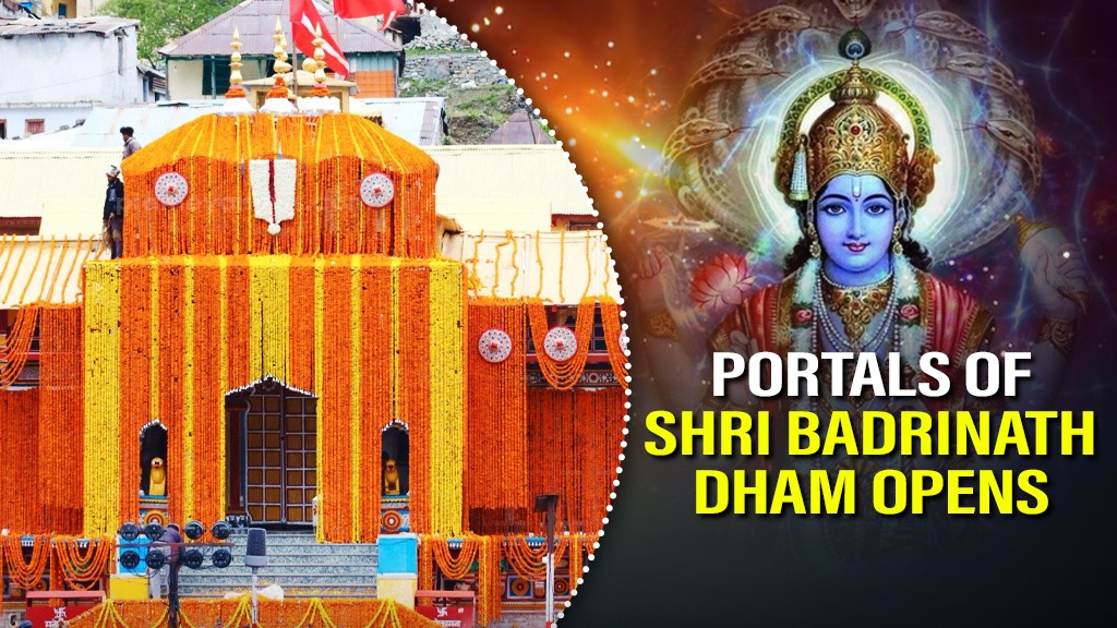 Char Dham Yatra 2025: Portals of Shri Badrinath Dham opens for devotees