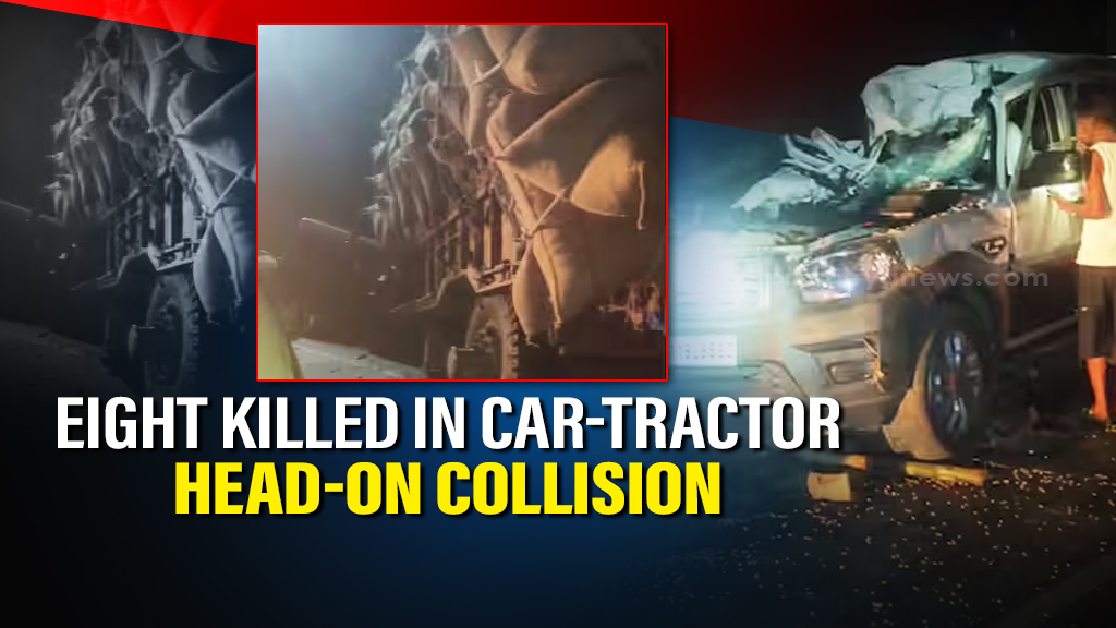 Eight Killed, Two Injured in Katihar Car-Tractor Collision