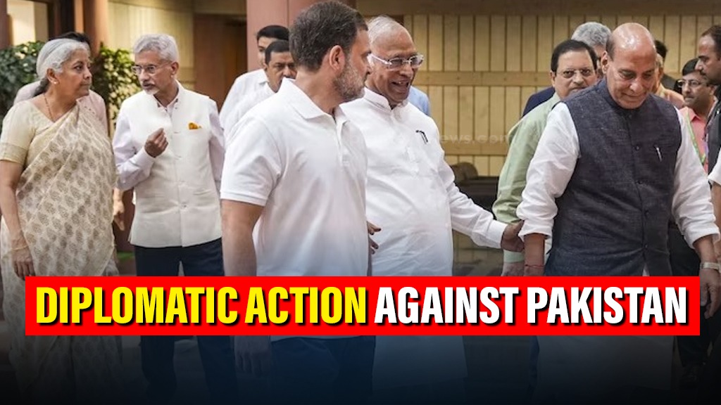 Diplomatic action against Pakistan: India’s all-party delegation to brief foreign nations
