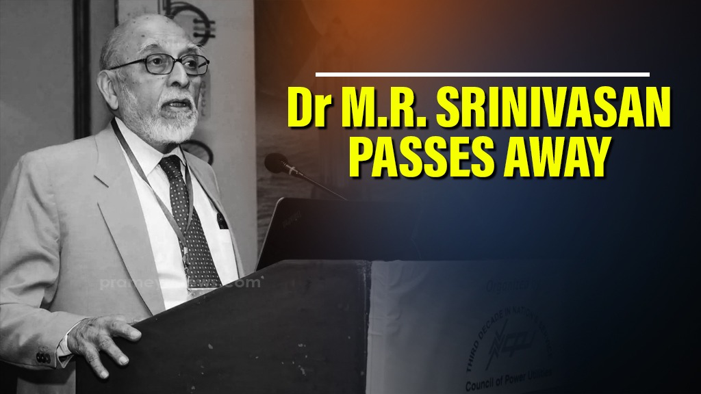 Nuclear Scientist Dr M.R. Srinivasan Dies at 95