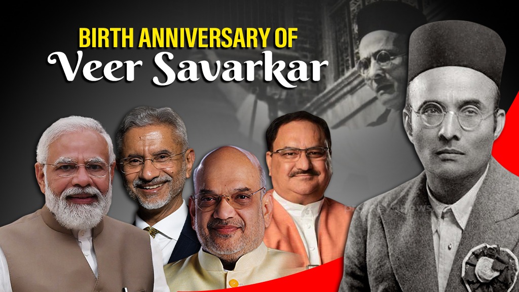 PM Modi, HM Shah pay tributes to Veer Savarkar on his birth anniversary