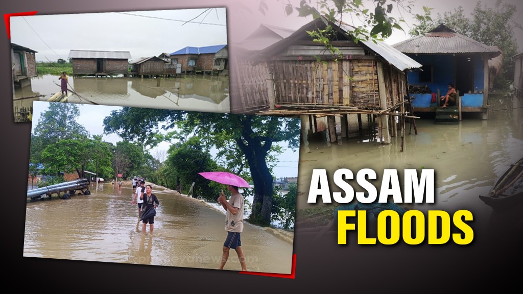 Assam Flood Fury: 11 Dead, 5 Lakh Affected Across 22 Districts
