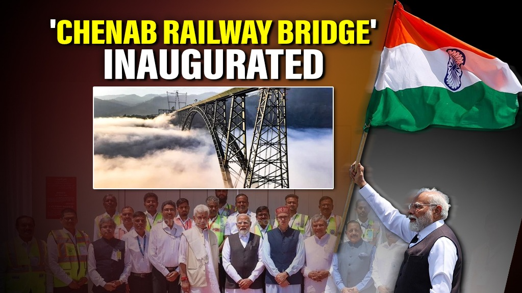 PM Modi Flags Off Vande Bharat, Opens Chenab Bridge