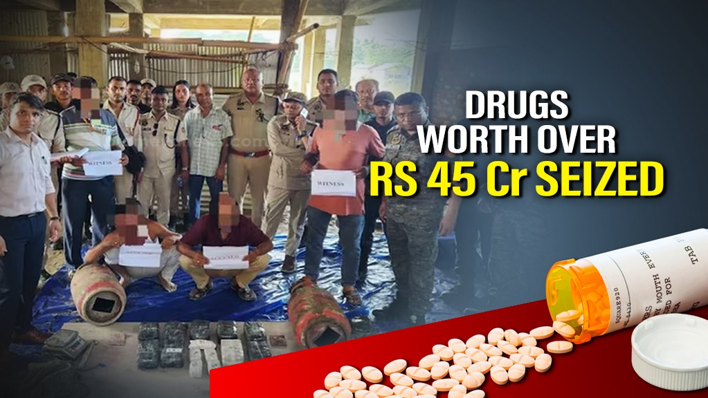 Assam Drug Bust: Rs 45 Crore Worth Seized, 4 Arrested