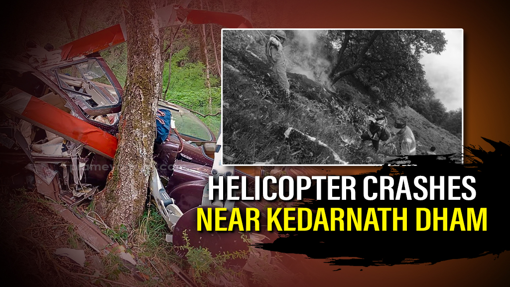 Uttarakhand: Seven including pilot killed as helicopter crashes near Kedarnath Dham