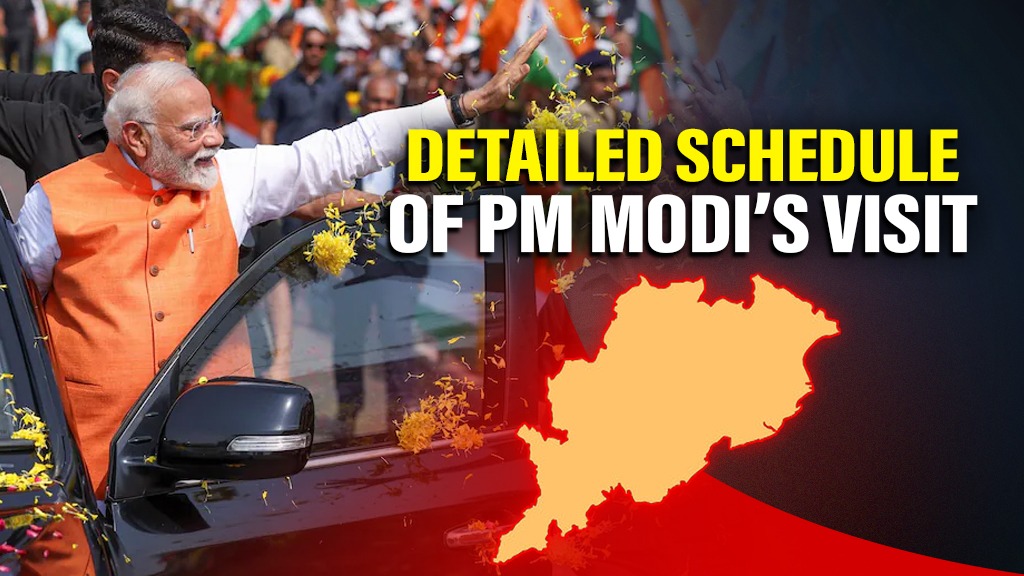 First anniversary of BJP govt in Odisha: Detailed schedule of PM Modi’s Bhubaneswar visit