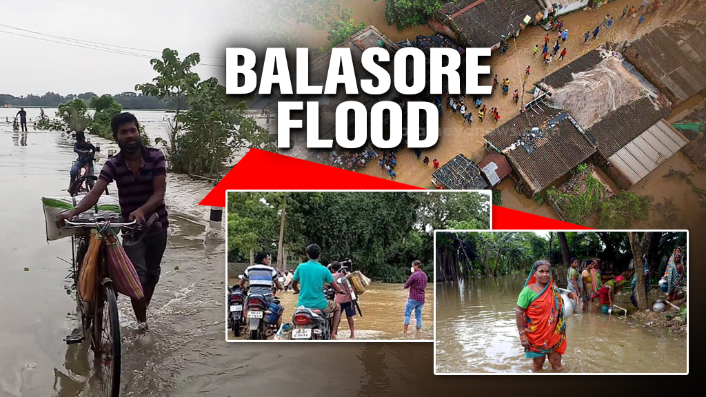 Subarnarekha waters recede, yet villages in Bhograi & Baliapal remain submerged