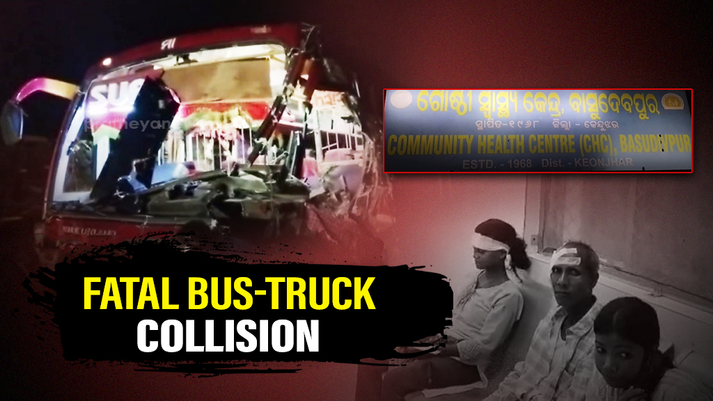 1 killed, 13 critically injured in bus accident in Keonjhar