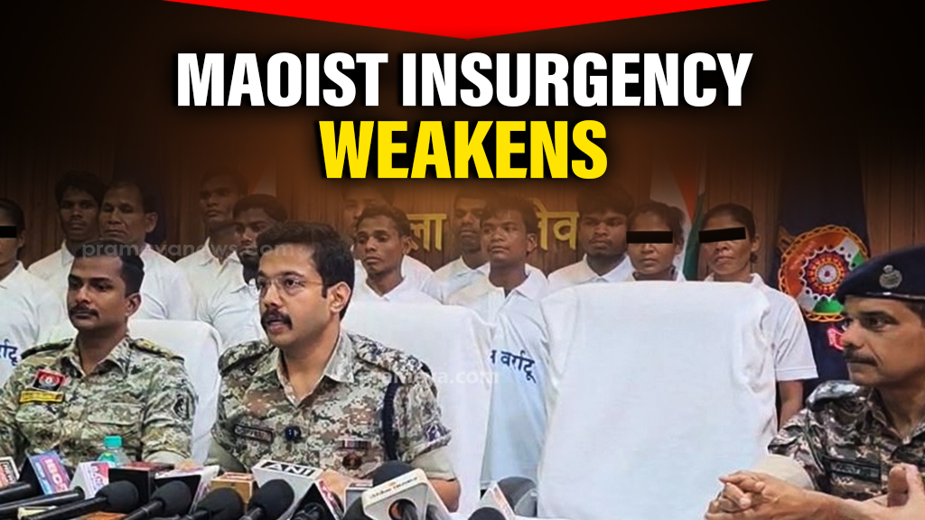 12 Maoists surrender in Malkangiri-Dantewada border, Renounce violence
