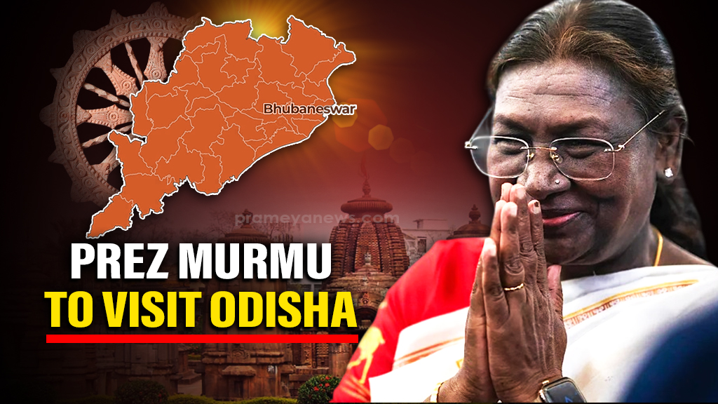 President Droupadi Murmu to embark two-day visit to Odisha