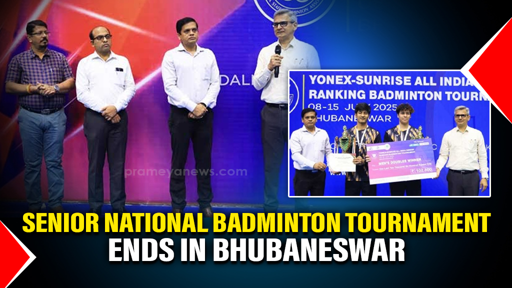 All India Senior National Ranking Badminton Tournament in Bhubaneswar concludes