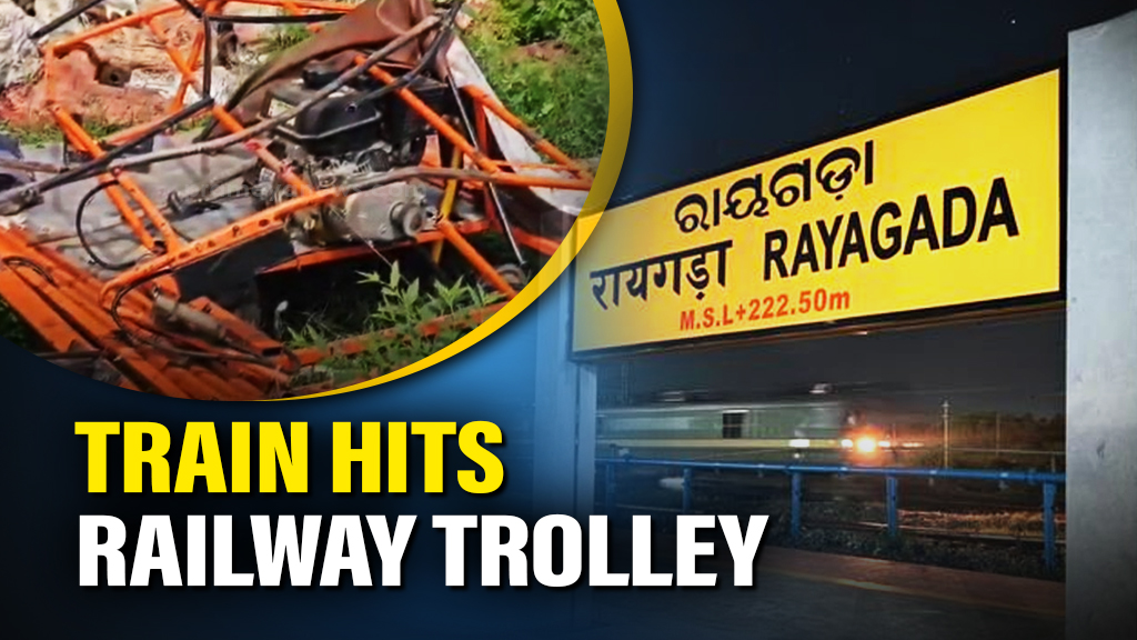 Labourer killed, two injured as passenger train hits railway trolley at Rayagada Station