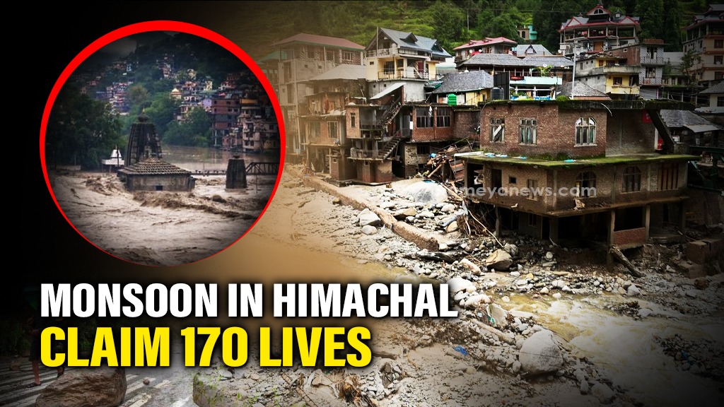 Deadly Himachal Monsoon: 170 Lives Lost, Roads Blocked
