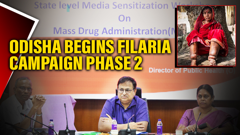 Odisha Starts 2nd Phase of Massive Filaria Drive
