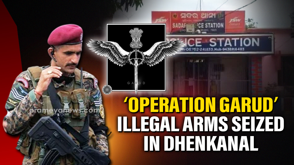 Dhenkanal Police’s ‘operation Garud’ nets warrants, illegal arms ahead of festive season