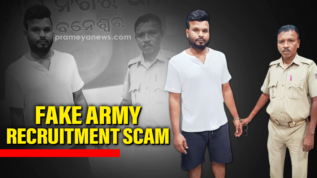 Man arrested for duping people with fake Army recruitment scam