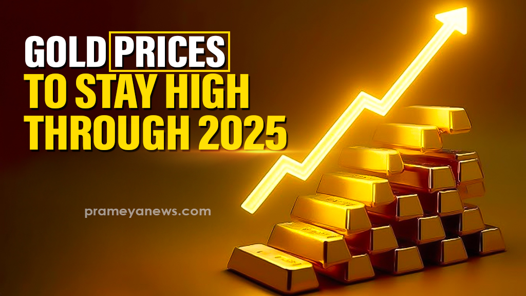 Gold prices expected to stay high through late 2025 amid Global Uncertainty: Report