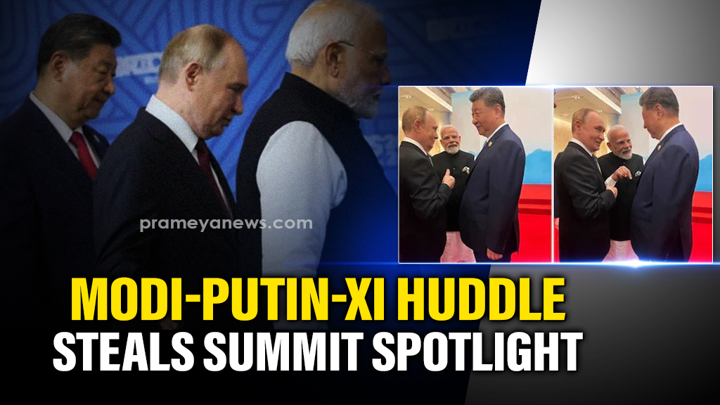 Strategic Messaging in Motion: Modi-Putin-Xi Huddle Was the Summit's Main Event